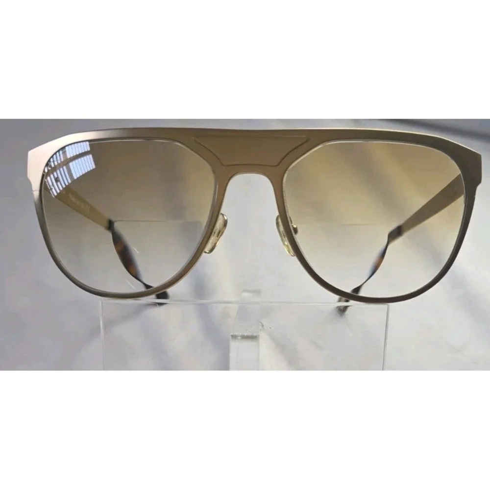 Authentic SEE Eyewear Model 2564 MatteGold Titanium GlassesSunglass Frames ITALY